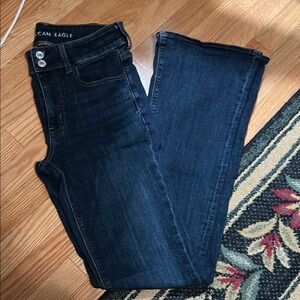 American Eagle Outfitters Blue Boot Cut Jeans